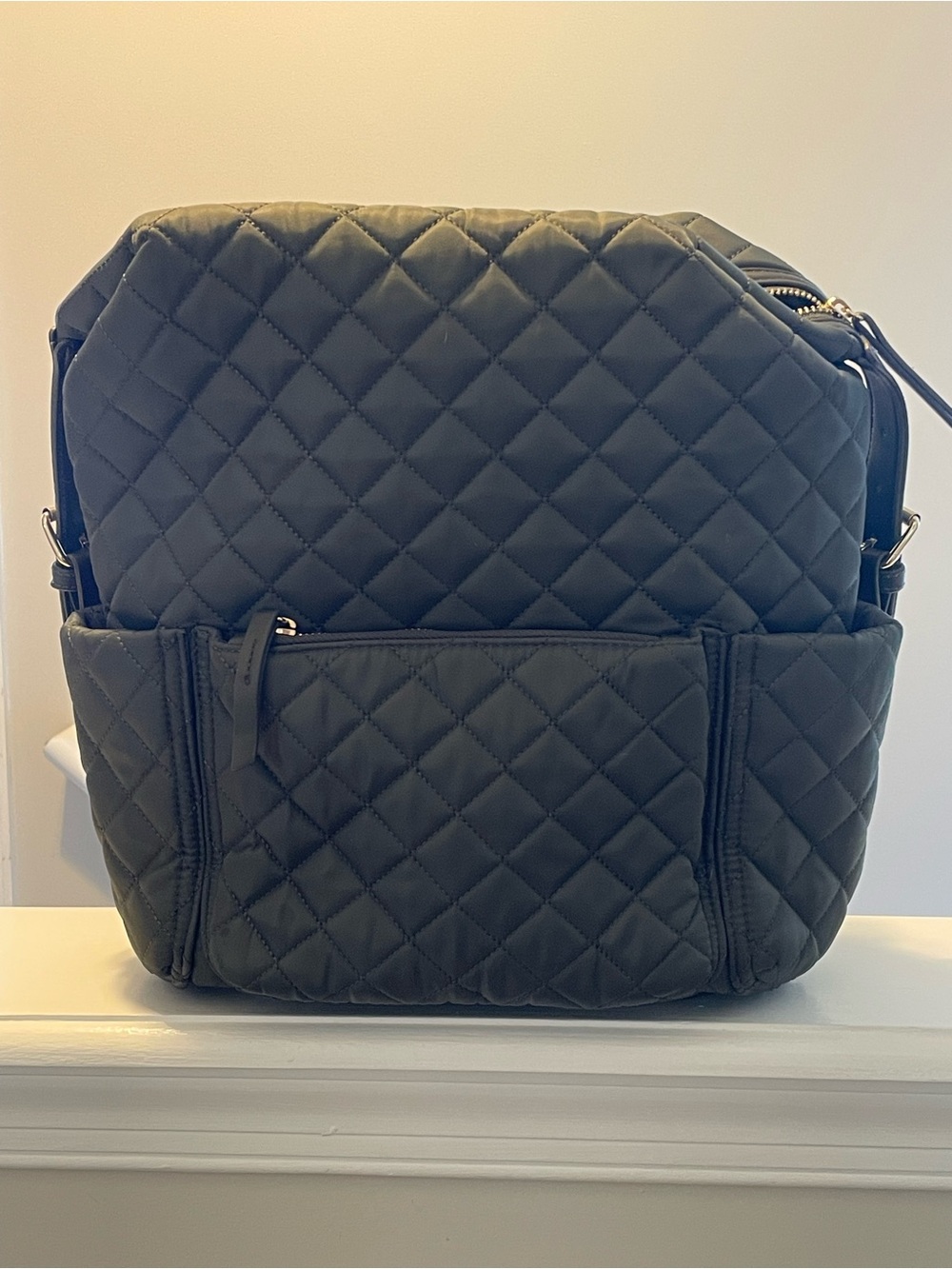 Tommy Bahama Quilted Olive Crossbody Backpack - Classic Women's Bag